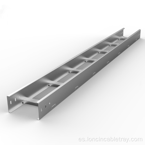 Bandeja de cable de escalera de aluminio de aleación colgante para exteriores